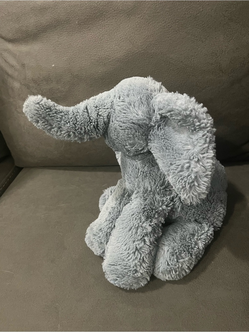 Jellycat Huggady Elephant Medium size Excellent Condition Stuffed Animal Toddler